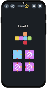 Blocky Colors: Logic Puzzle