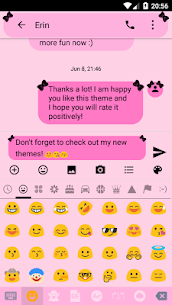 SMS Messages Ribbon Pink Black For PC installation