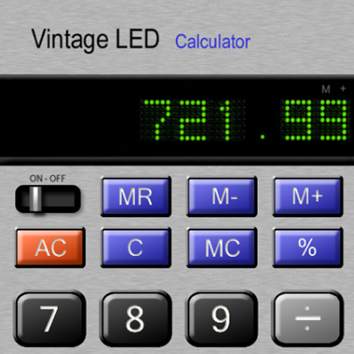 Fantasifulde rod Lille bitte Vintage LED Calculator - Apps on Google Play