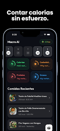 Vista previa de la aplicación