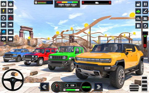 Mountain Car Drive: Climb Race