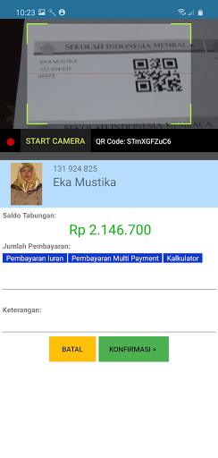JIBAS SchoolPay POS Screen 3