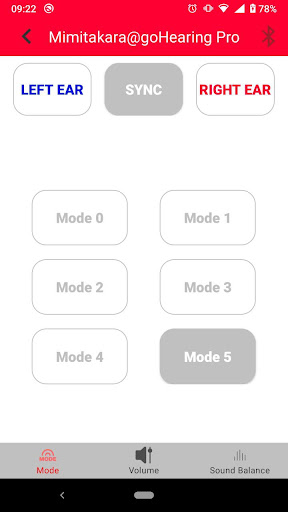 goHearing Pro Screen 2