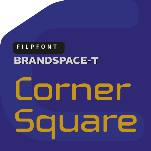 BSTCornerSquare Latin Flipfont logo