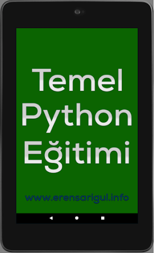 Temel Python Eğitimi - Python