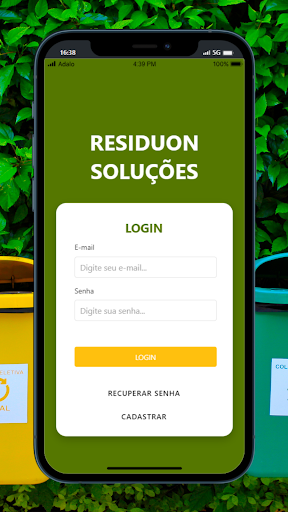 Android application RESIDUON screenshort