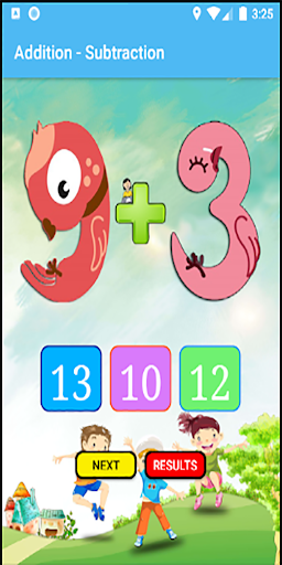 Fun Addition Subtraction Screenshot