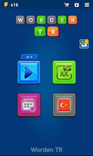 Worden TR - Word Puzzle Game