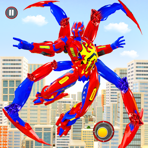 Spider Robot Car Transform War androidhappy screenshots 1
