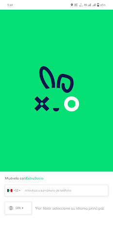 Android application ExtraSocio screenshort