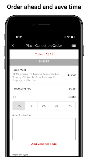 USA Chicken, Haverhill App Screen 3