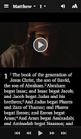 screenshot of KJV Audio Bible + Gospel Films
