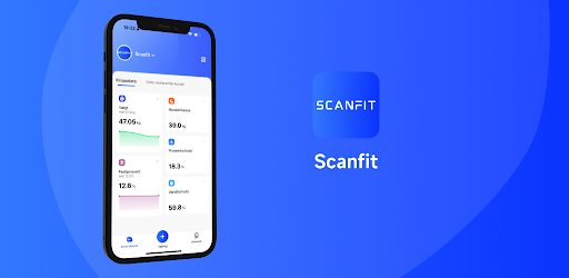 Scanfit banner oficial de capa do aplicativo Android