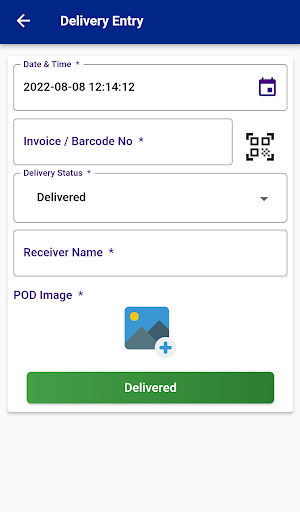 AV Logistics Driver Screen 3