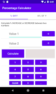 Percentage Calculator