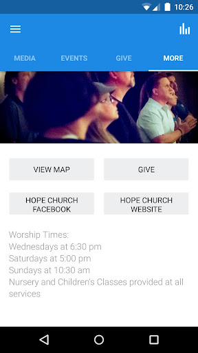 Hope Church Blaine App Screen 3