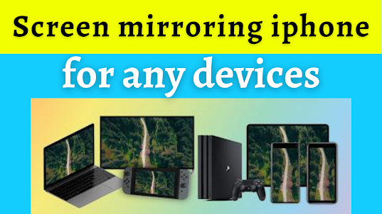 Screen mirroring iphone