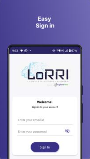 LoRRI Biz Screen 2