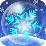 Bubbly Snowflake LiveWallpaper icon
