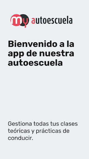 Android application My Autoescuela screenshort