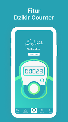 Android application Dzikir App: Tasbih Digital screenshort