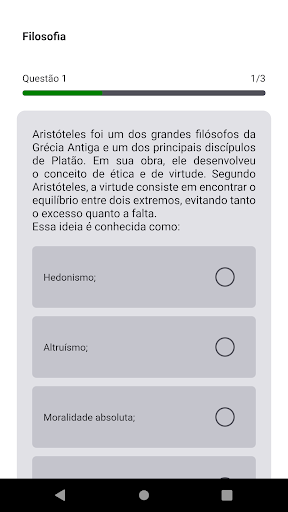 Android application QUIZ Magister screenshort