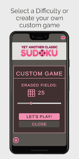 Yet Another Classic Sudoku Screen 3