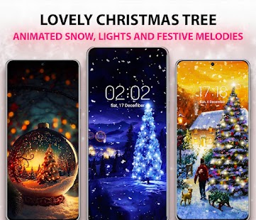 Fondo animado árbol de navidad Screenshot