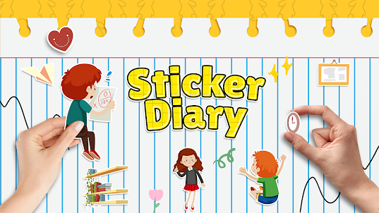 Sticker Diary Color By Number