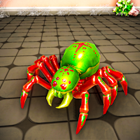 Kill it with Spider Fire Hunter:Spider Smasher Sim