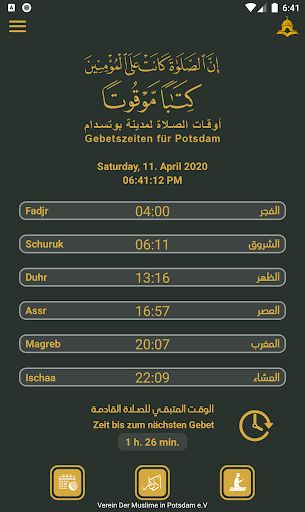 Prayer Times for Potsdam City Screen 3