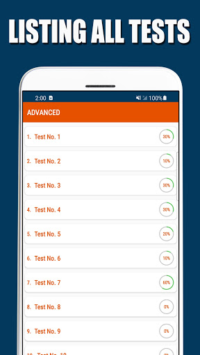 Grammar Master Test - English Screen 3
