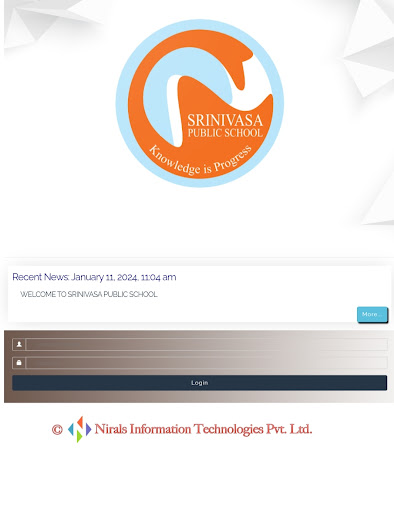 Srinivasa Public School Screen 2