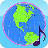 Globe Earth 3D Pro: Flags, Anthems and Timezones icon