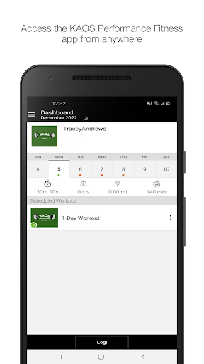 KAOS Performance Fitness Screenshot 1 - AppWisp.com