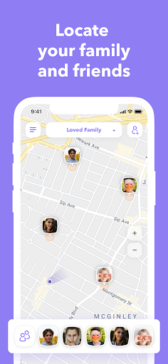 Android application My Geo — find friends & family screenshort