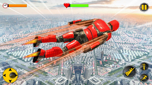 Android application Super Speed flying hero games screenshort