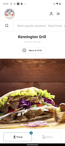 Android application Kennington Grill UK screenshort