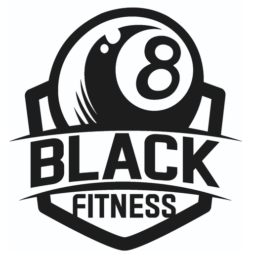 8 Black logo