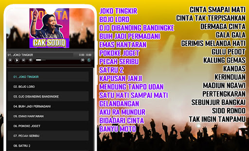 Lagu Cak Sodiq Koplo Lengkap