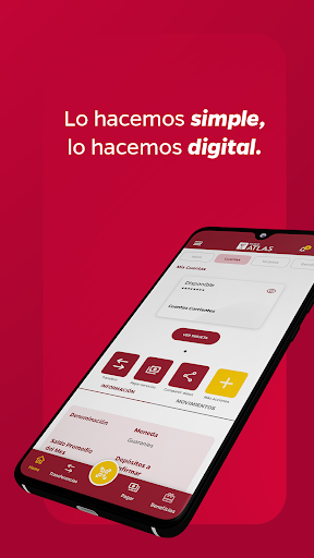 Banco Atlas Screen 2
