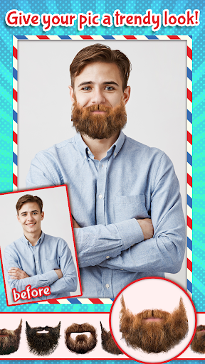 Android application Beard Styles Photo Studio screenshort