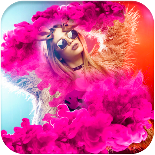 Smoke Effect Photo Frame