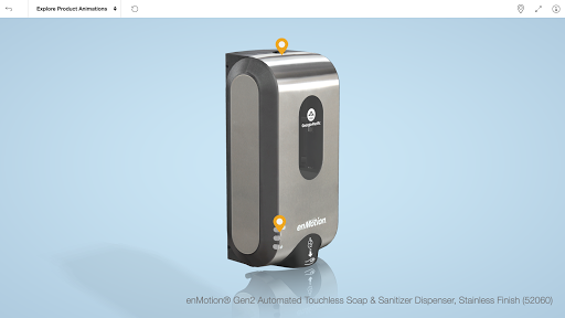 GP PRO 3D Interactive Catalog Screen 3