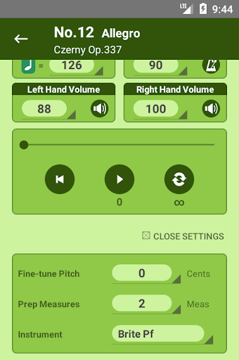 Piano Etude Player | EtuDrill Screen 3