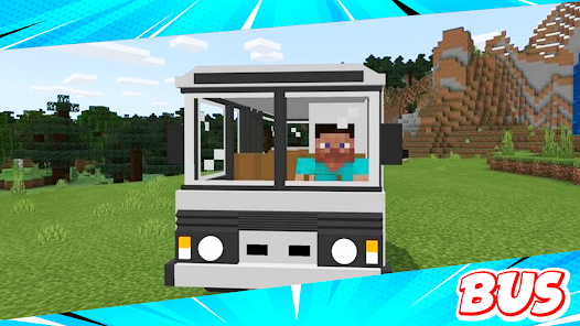 Captura de Pantalla 11 Bus Minecraft Mod android