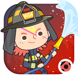 图标图片“米加小镇-消防局儿童益智扮演游戏”