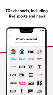 YouTube TV: Live TV & more Varies with device APK screenshots 2