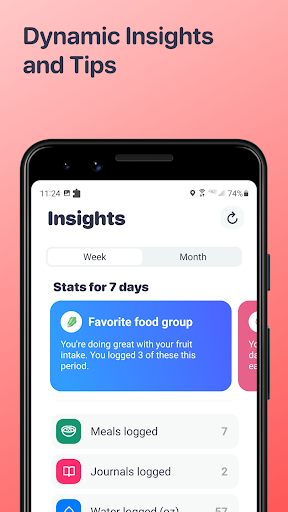 Your Food Journal Screen 3