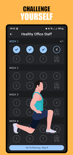 Screenshot of Workout At Home: No Equipment